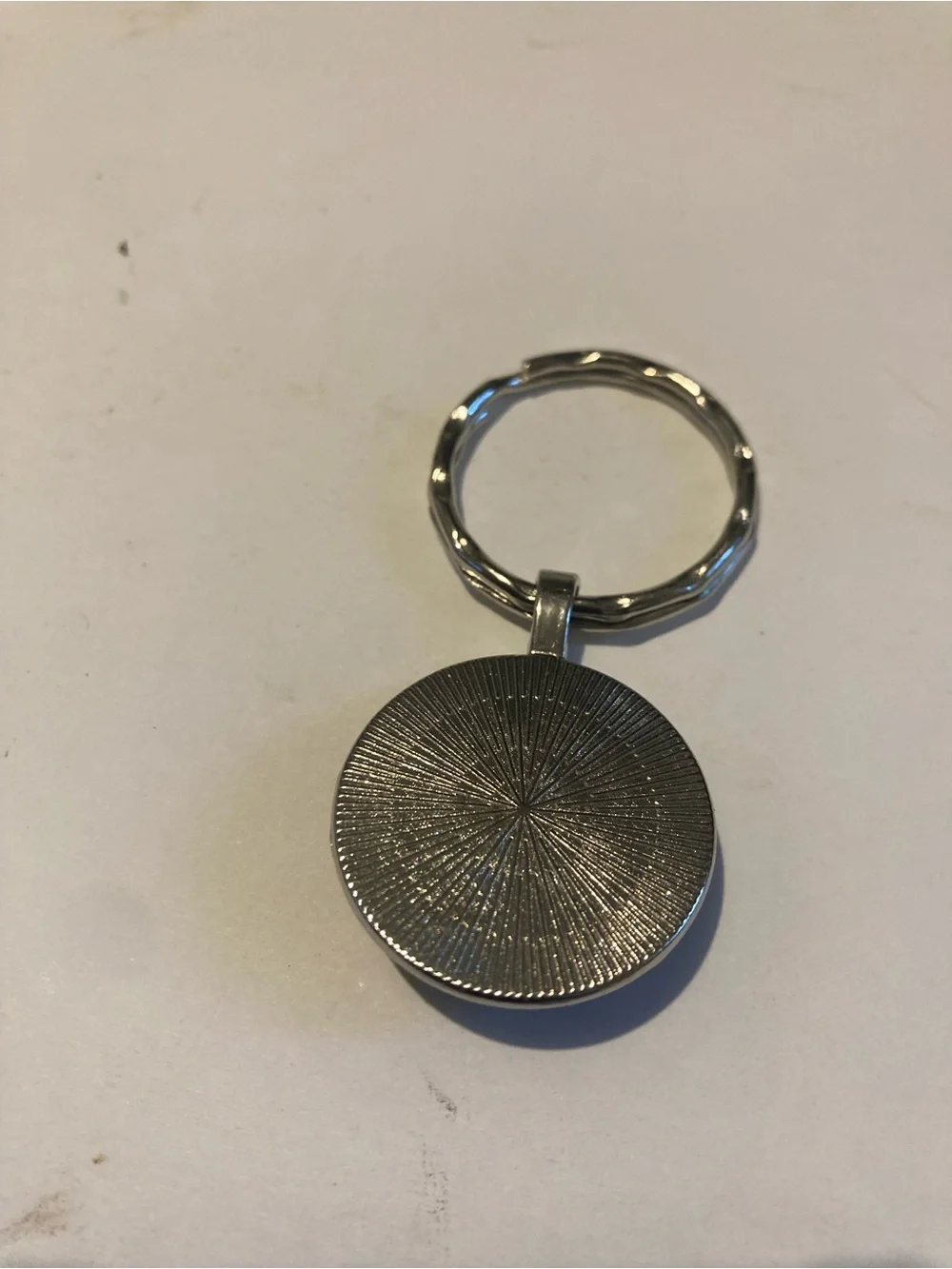 Memorial 'Son' Keychain with Gold Wing Design